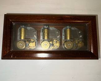 Romance "Triple Tune" Music Box with Swiss Movements