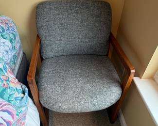 MidCentury Modern Oak Armchair
