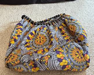 Amici Beaded Handle Hobo Bag