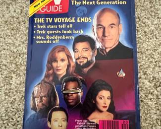 Star Trek The Next Generation The TV Voyage Ends Collectors Edition TV Guide
