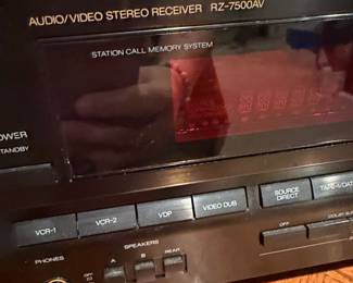 Sansui RZAV Audio or Video Stereo Receiver second image