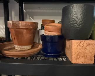 Assorted Decorative Planters