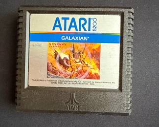 Atari Galaxian Video Game Cartridge
