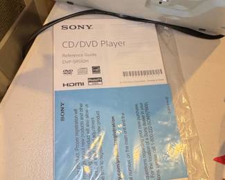 Sony DVP-SR510H DVD Player