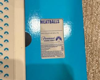 Meatballs VHS Tape