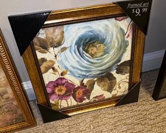 Framed Floral Art Print "Victoria's Dream I" by Lisa Audit