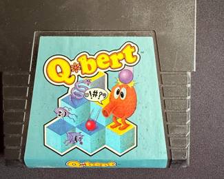 Qbert Atari Game Cartridge