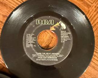 Vicki Sue Robinson - Turn The Beat Around / Lack Of Respect 7" Vinyl Single