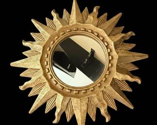 Gold Sunburst Mirror second image