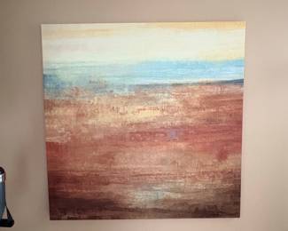 Abstract Landscape Painting by Warren J. Brennan