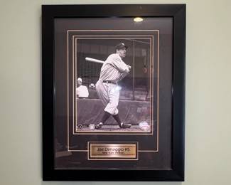 Joe DiMaggio New York Yankees Framed Photo