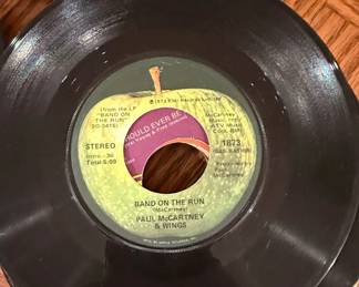 Paul McCartney Wings Band on the Run or Helen Wheels Vinyl Single