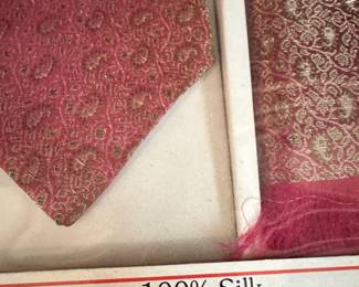 Cottage Product  Silk Tie and Pocket Square Set second image