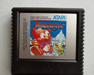 Atari Pengo Video Game Cartridge