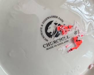 Churchill Willow Pattern Teapot second image