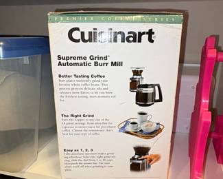 Cuisinart Supreme Grind Automatic Burr Mill (Model DBM-8)