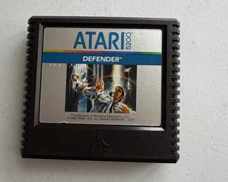 Atari Defender Video Game Cartridge