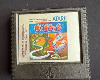 Dig Dug Video Game Cartridge for Atari