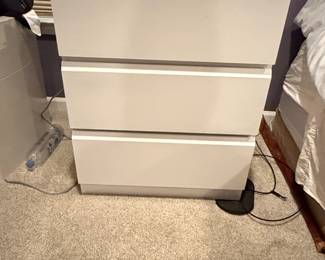 IKEA MALM Drawer Chest White