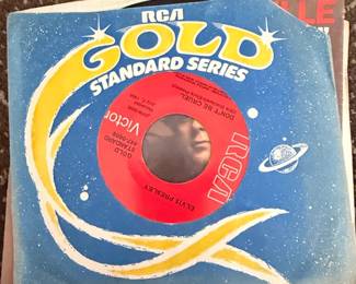 Elvis Presley Dont Be Cruel or Hound Dog RCA Gold Standard Series RPM Record