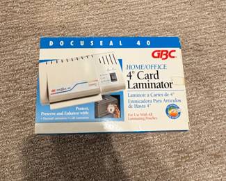 GBC Docuseal Home or Office Card Laminator