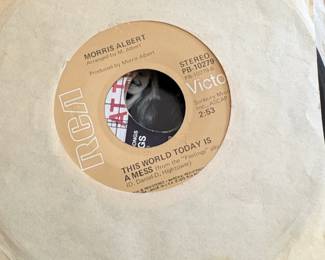 Morris Albert This World Today Is A Mess or Feelings Vinyl Record