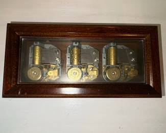 Romance Triple Tune Music Box with Swiss Movements second image