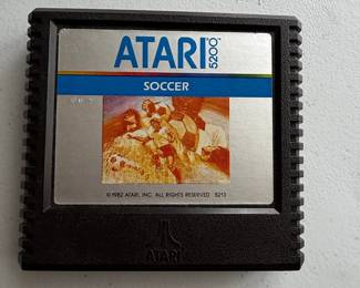 Atari Soccer Video Game Cartridge B