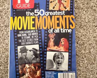 TV Guide Magazine The Greatest Movie Moments