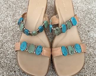 Matisse Beaded Slide Sandals