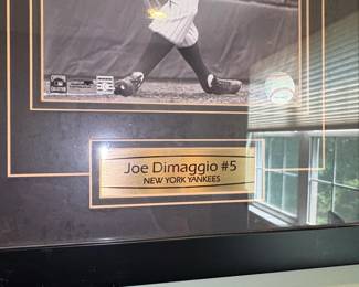 Joe DiMaggio  New York Yankees Framed Photo second image