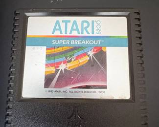 Atari Super Breakout Video Game Cartridge