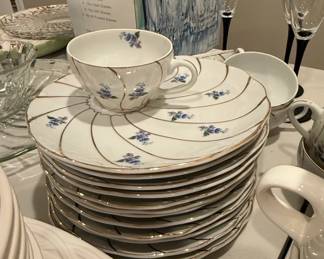 YAMAKA China Japan with Blue Flowers third image