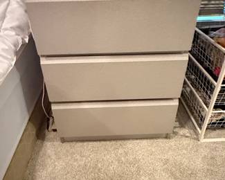 IKEA Malm Drawer Chest  Gray