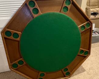Kestell Octagonal Folding Poker Table