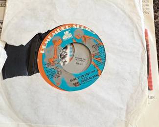 Carl Douglas Band Blue Eyed Soul Pt. or Kung Fu Fighting Vinyl Record