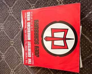 Joey Scarbury The Greatest American Hero B or W Little Bit Of Us Vinyl Single