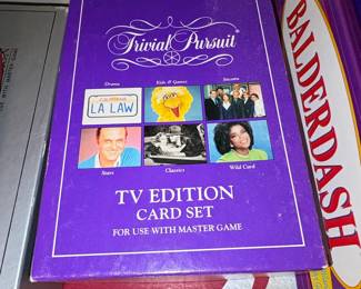 Trivial Pursuit TV Edition Card Set