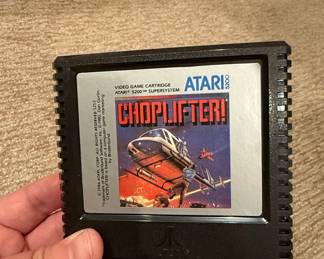 Atari 5200 Choplifter! Video Game Cartridge