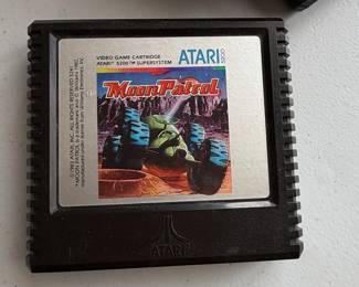 Atari Moon Patrol Video Game Cartridge