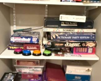 Assorted Board Games Collection