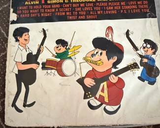 The Chipmunks Sing Beatles Hits Vinyl Record Liberty Records LRP