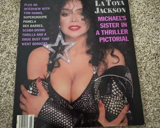 Playboy Magazine March La Toya Jackson