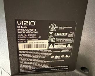 VIZIO EiB Inch p Hz LED HDTV third image