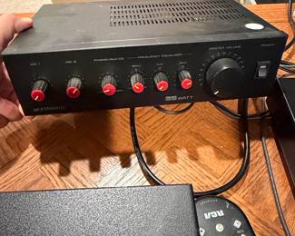 Accusonic Watt Integrated Amplifier with Microphone Inputs