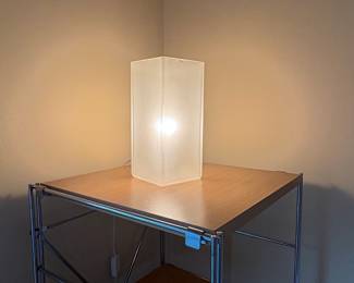 IKEA GRÖNÖ Frosted Glass Table Lamp