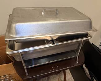 8 Quart Stainless Steel Chafing Dish Set with Lid