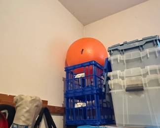 Orange Exercise Ball second image