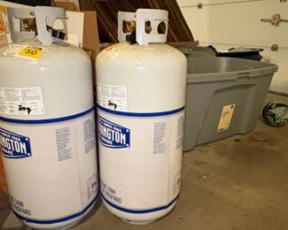 Worthington and AmeriGas Propane Tanks