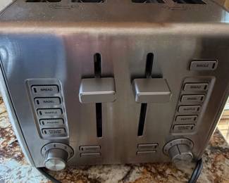 Cuisinart Custom Select Slice Stainless Steel Toaster
